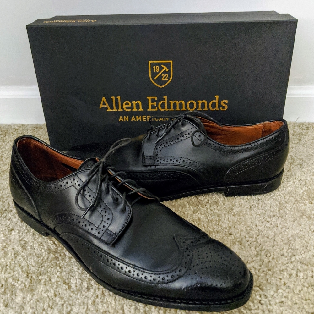 Allen Edmonds Stuttgart Wingtip Shoes